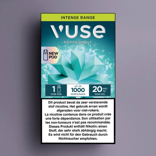 [00002229] VUSE INTENSE PEPPERMINT 1-POD 20MG /5 &