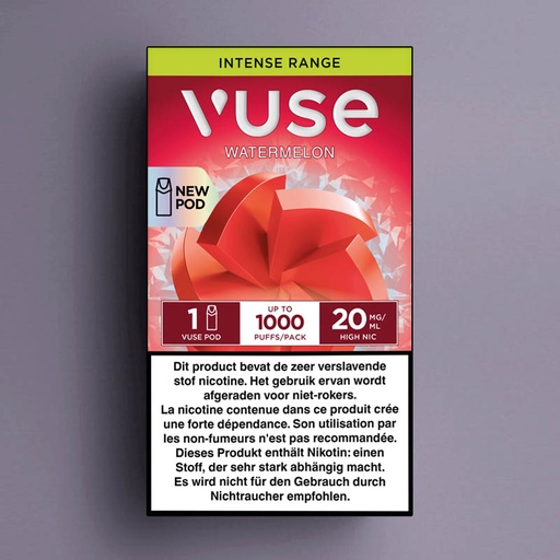 [00002231] VUSE INTENSE WATERMELON 1-POD 20MG /5 &