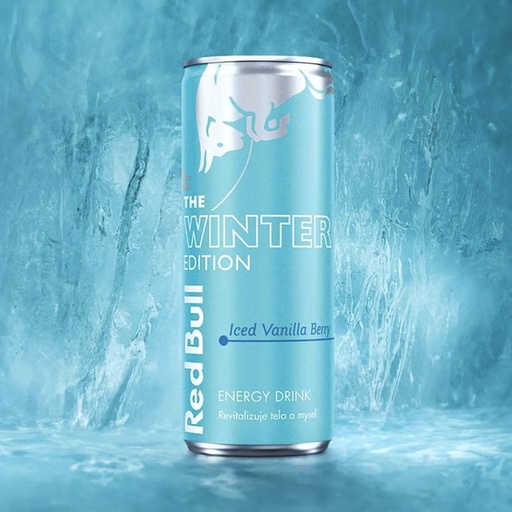 [D0801031] RED BULL THE ICE EDITION ICED VANILLA BERRY 12x25cl