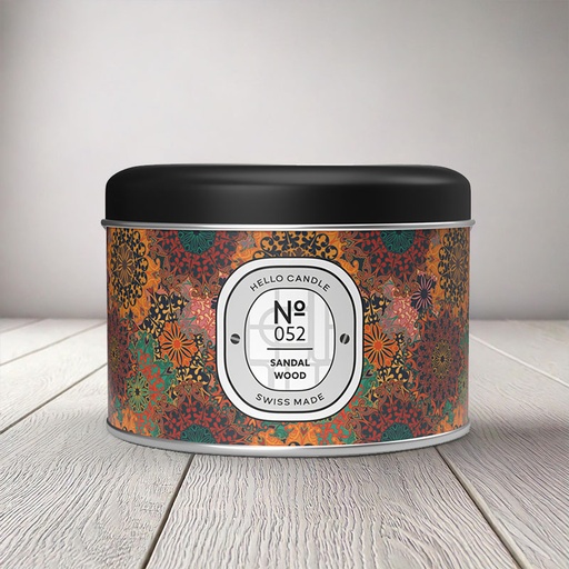 [SC052180] HELLO CANDLE SANDAL WOOD 180ml