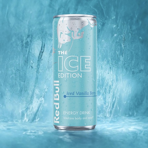 [D0801034] RED BULL THE ICE EDITION 24x25cl