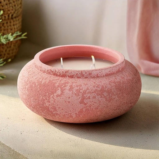 [80100072] TWILI INDOOR SCENTED CANDLE PERLA COLL. TERRACOTTA 17,5cm
