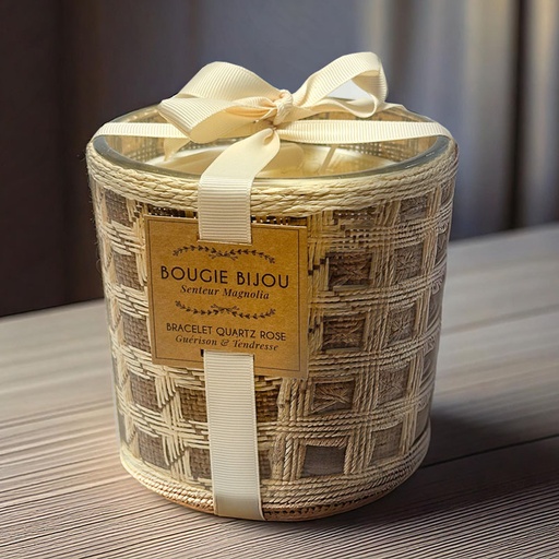 [00334076-3] BOUGIE BIJOU PAILLE TRESSEES LARGE (SILVER LABEL)