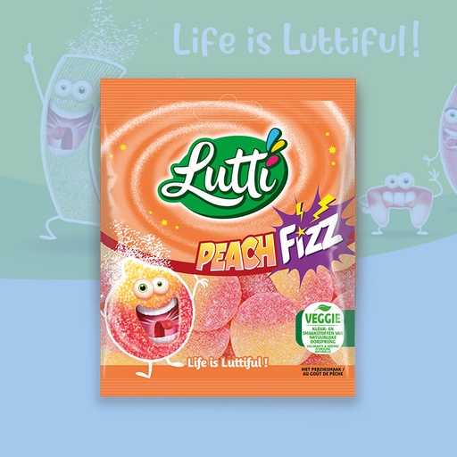[C0105013] LUTTI PEACH FIZZ 12X80g