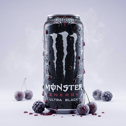 [D0104027] MONSTER ULTRA BLACK CHERRY 12 x 50CL
