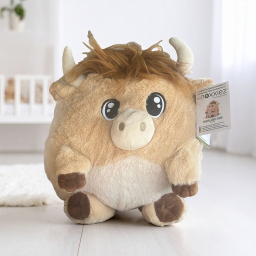 [00020311] COZY NOXXIEZ HAND WARMER HIGHLAND COW