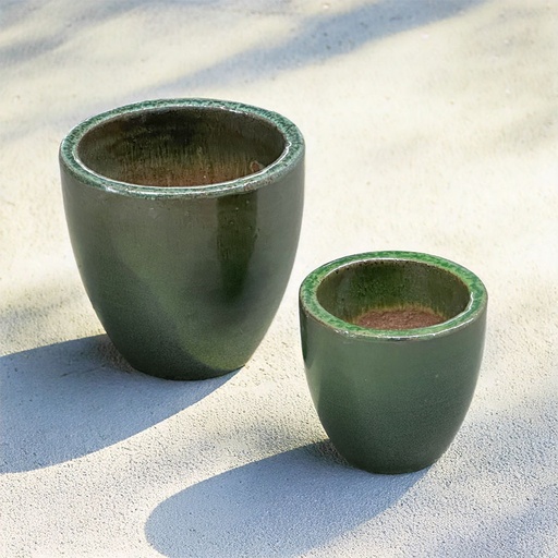 [80200000] THOR FLOWERPOT OLIVE 10CM+14CM SET