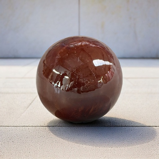 [80200101] THOR CERAMIC BALL BROWN 10CM