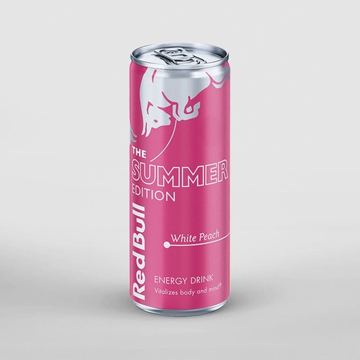 [D0801039] RED BULL SUMMER EDITION WHITE PEACH 24x25cl