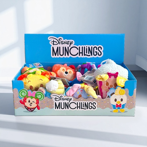 [00020837] DISNEY MUNCHLINGS 10cm WAVE 3+4 /12