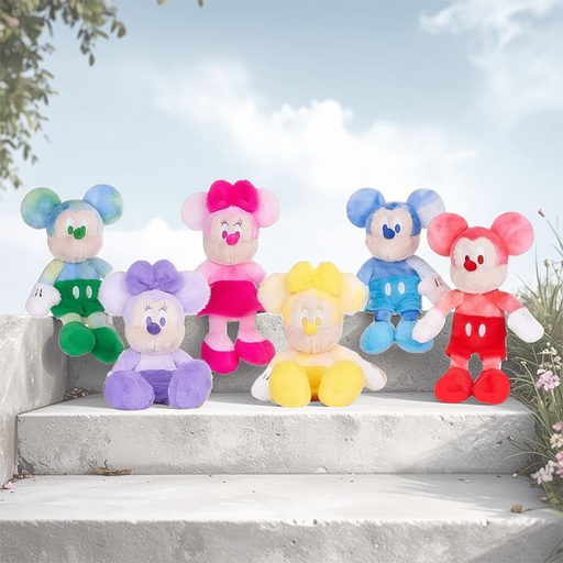 [00020771] DISNEY MICKEY & MINNIE RAINBOW 6ASS