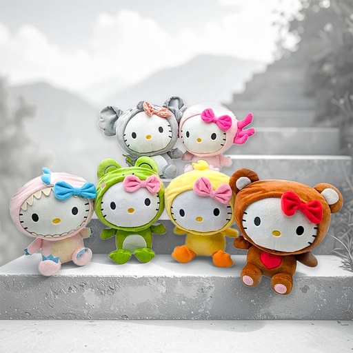 [00020770] HELLO KITTY KAWAII KINGDOM 26cm 6ASS