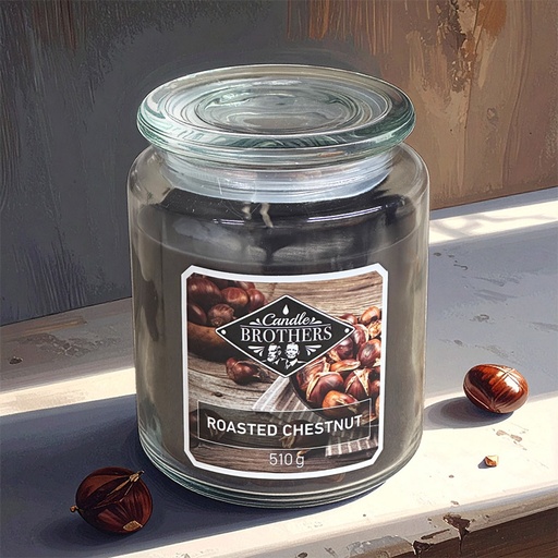 [80104014] CANDLE BROTHERS ROASTED CHESTNUT SCENTED CANDLE 510g