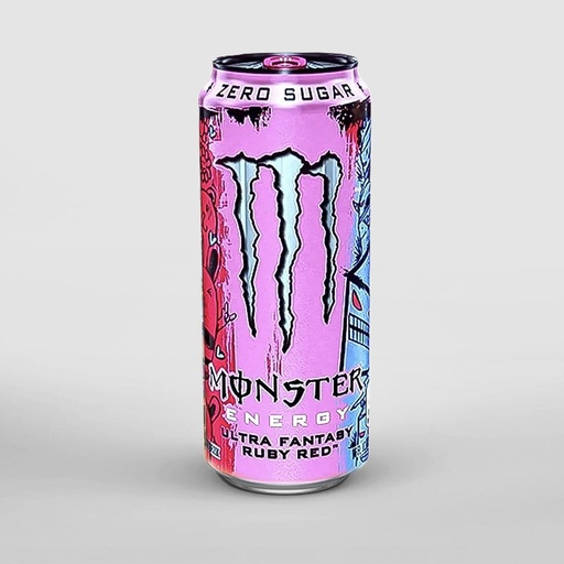 [D0104029] MONSTER ULTRA FANTASY RUBY RED 12 x 50CL