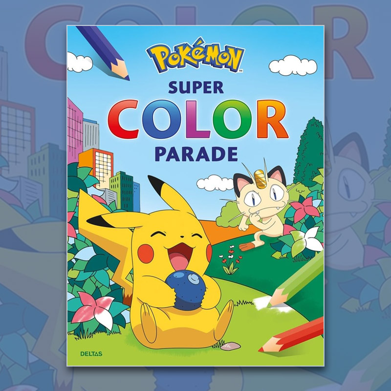 COLOR BOOK POKÉMON SUPER COLOR PARADE | VDC & BO