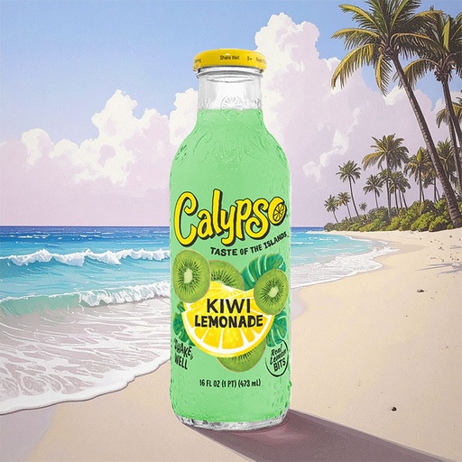 [D1002101] CALYPSO LEMONADE KIWI 12 x 47,3cl