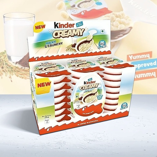 [C0401006] KINDER CREAMY 24 x 19g