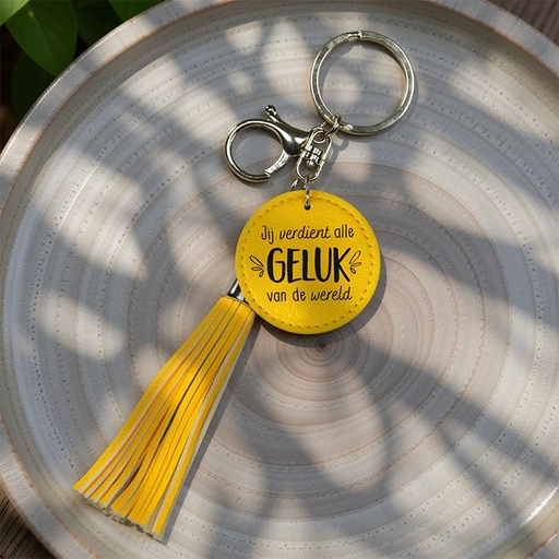 [00122012] TASSEL GELUK SLEUTELHANGER