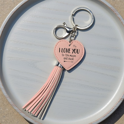 [00122039] TASSEL I LOVE YOU SLEUTELHANGER