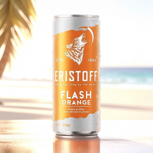 [D2601023] ERISTOFF FLASH ORANGE CAN 4° 12X25cl