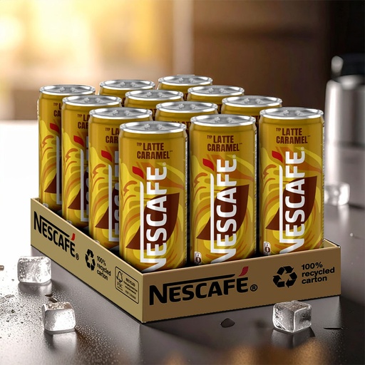 [D0802003] NESCAFÉ LATTÉ CARAMEL 12 x 25cl
