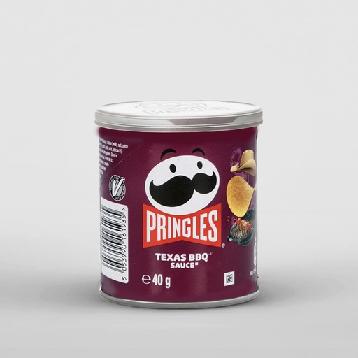[C0403020] PRINGLES TEXAS BARBECUE 12x40g